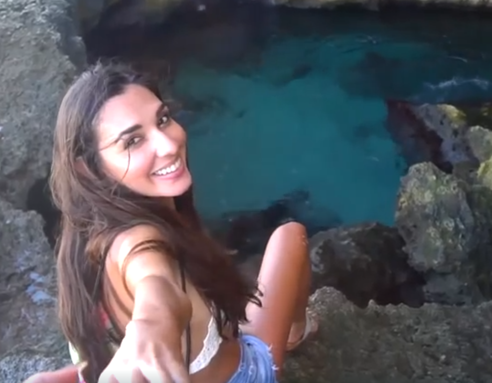 Dora Molina and friends in Aruba!